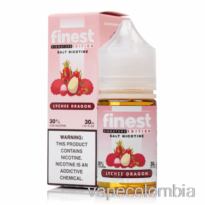 Vape Recargable Lychee Dragon - La Mejor Edición Exclusiva Salt Nic - 30ml 30mg